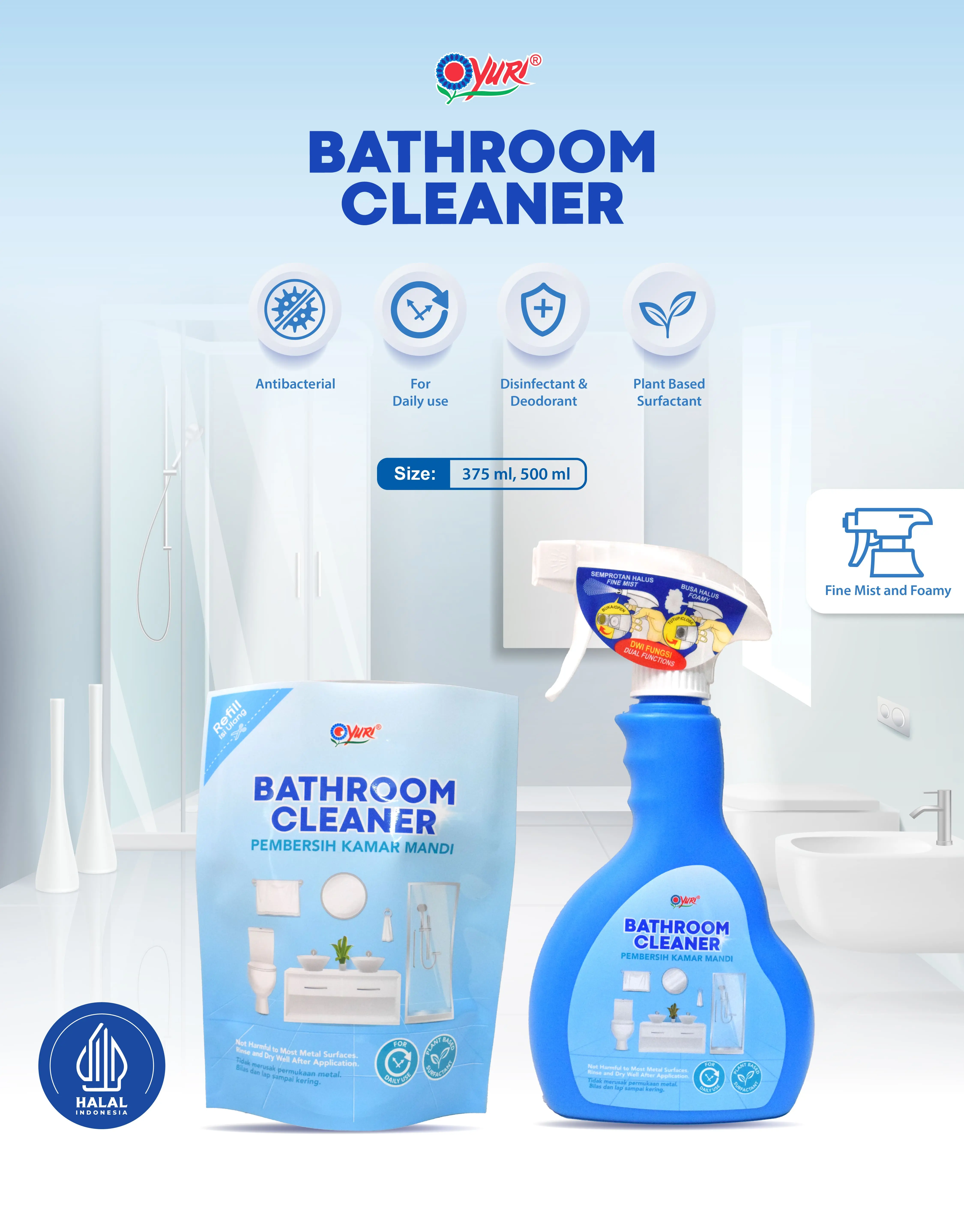 yuri bathroom cleaner